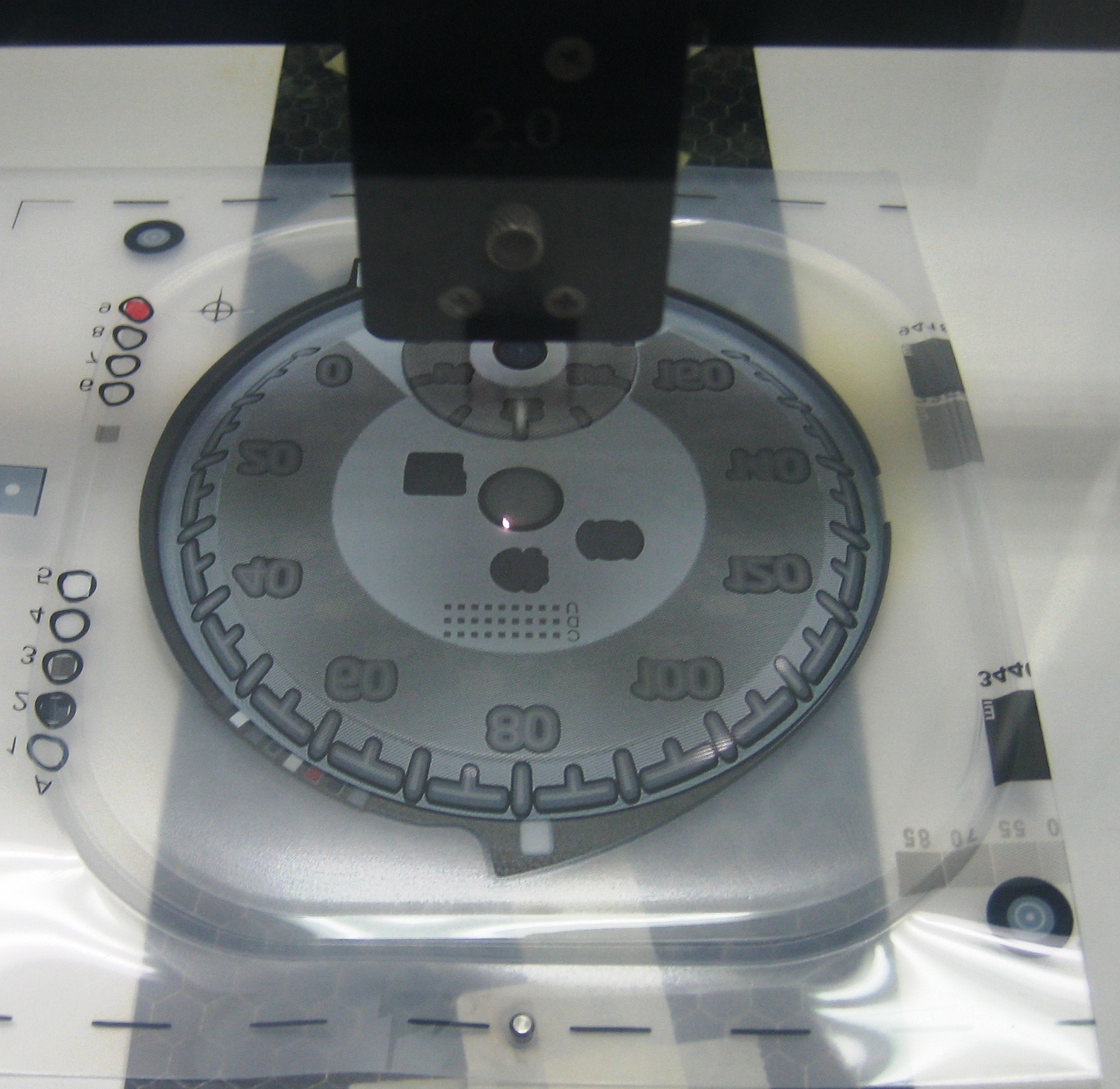 Laser Cutting: VW speedometer